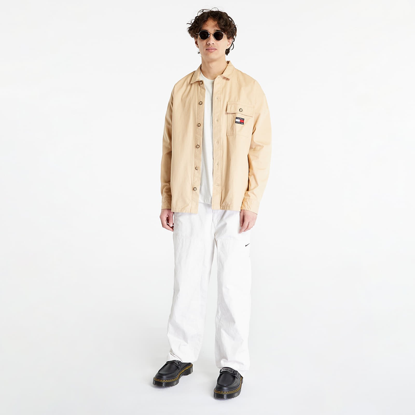 Jackets Tommy Jeans Classic Solid Overshirt Trench