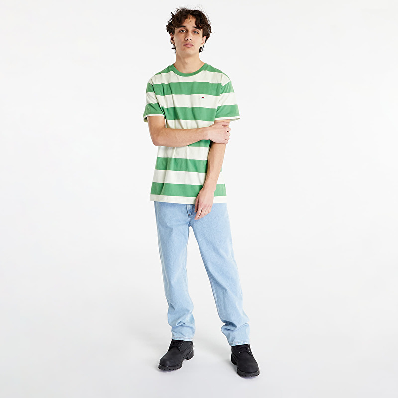 T-shirt Tommy Jeans Classic Tonal Strip T-Shirt Coastal Green Stripe