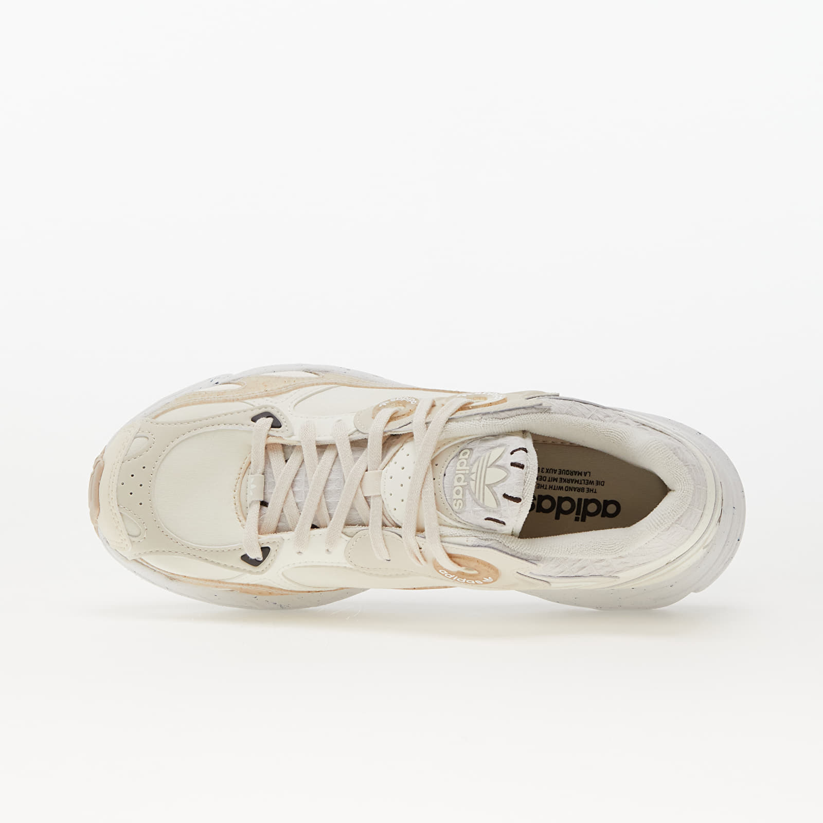 Women's shoes adidas Astir Her Vegan W Wonder White/ Wonder White/ Wonder Taupe