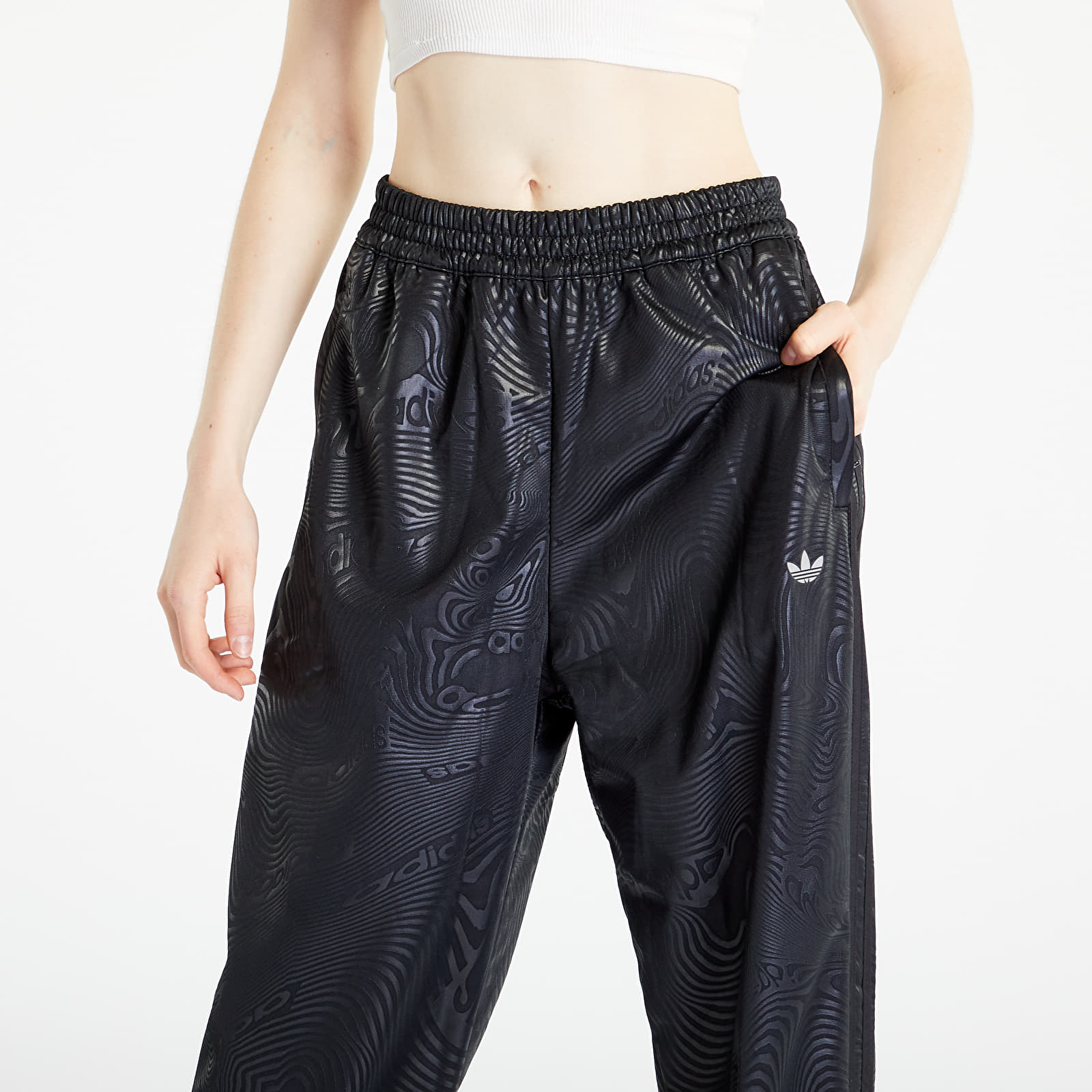 Marble print joggers shop