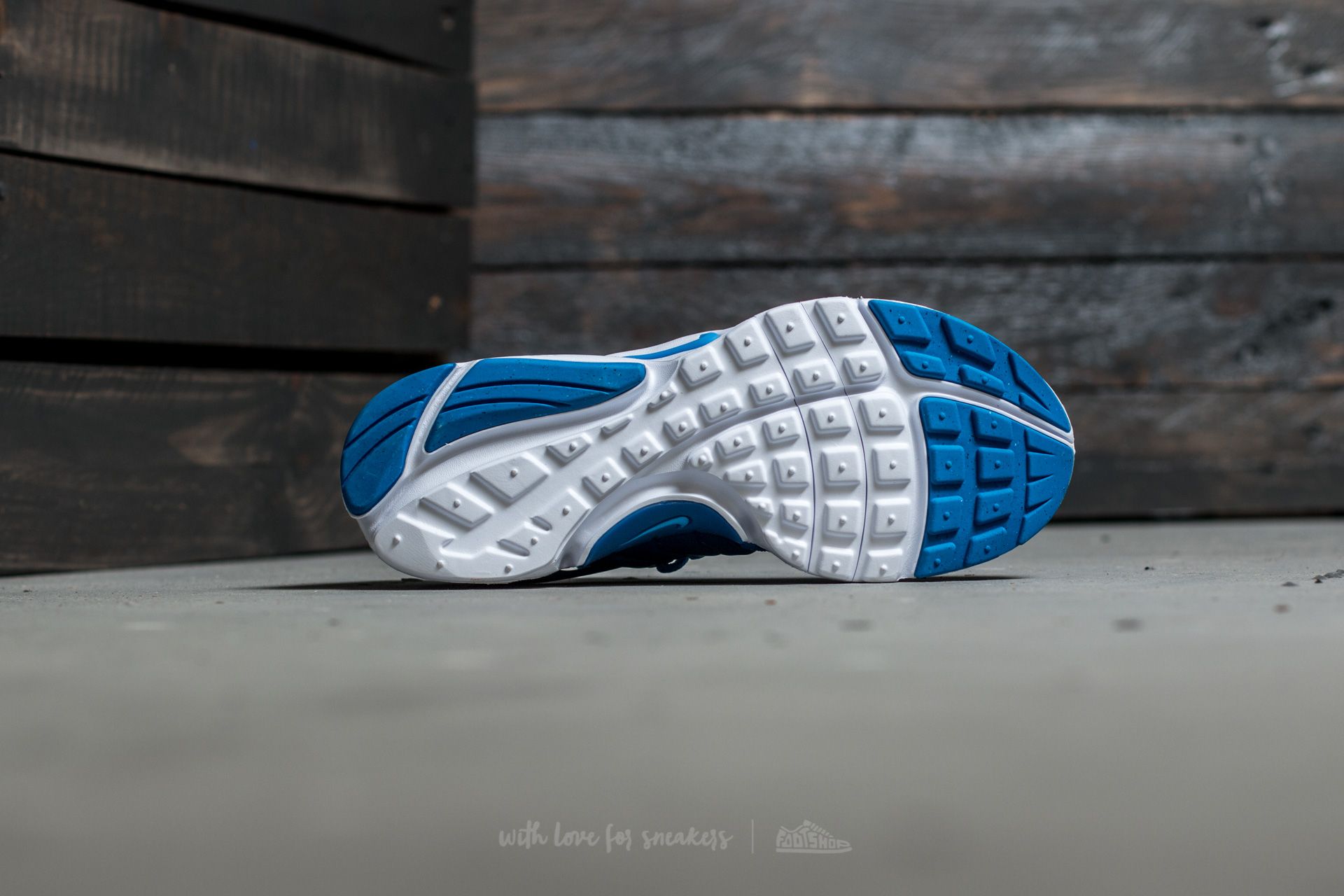 Sko til kvinder Nike Presto BR (GS) Photo Blue/ Team Royal-White