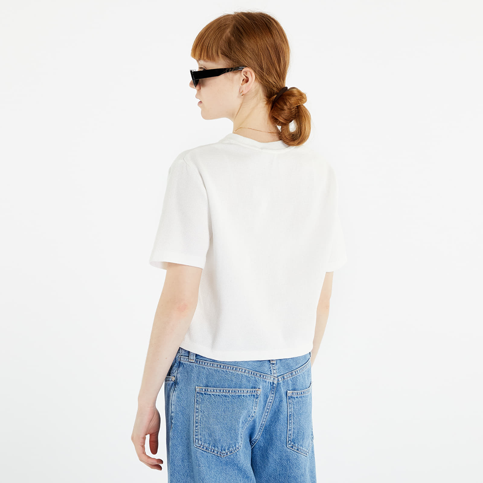 Футболки Calvin Klein Jeans Waffle Short Sleeve Tee Greige