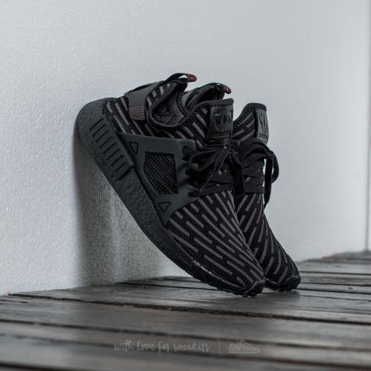 Men s shoes NMD XR1 Primeknit Core Black Core Red Footshop