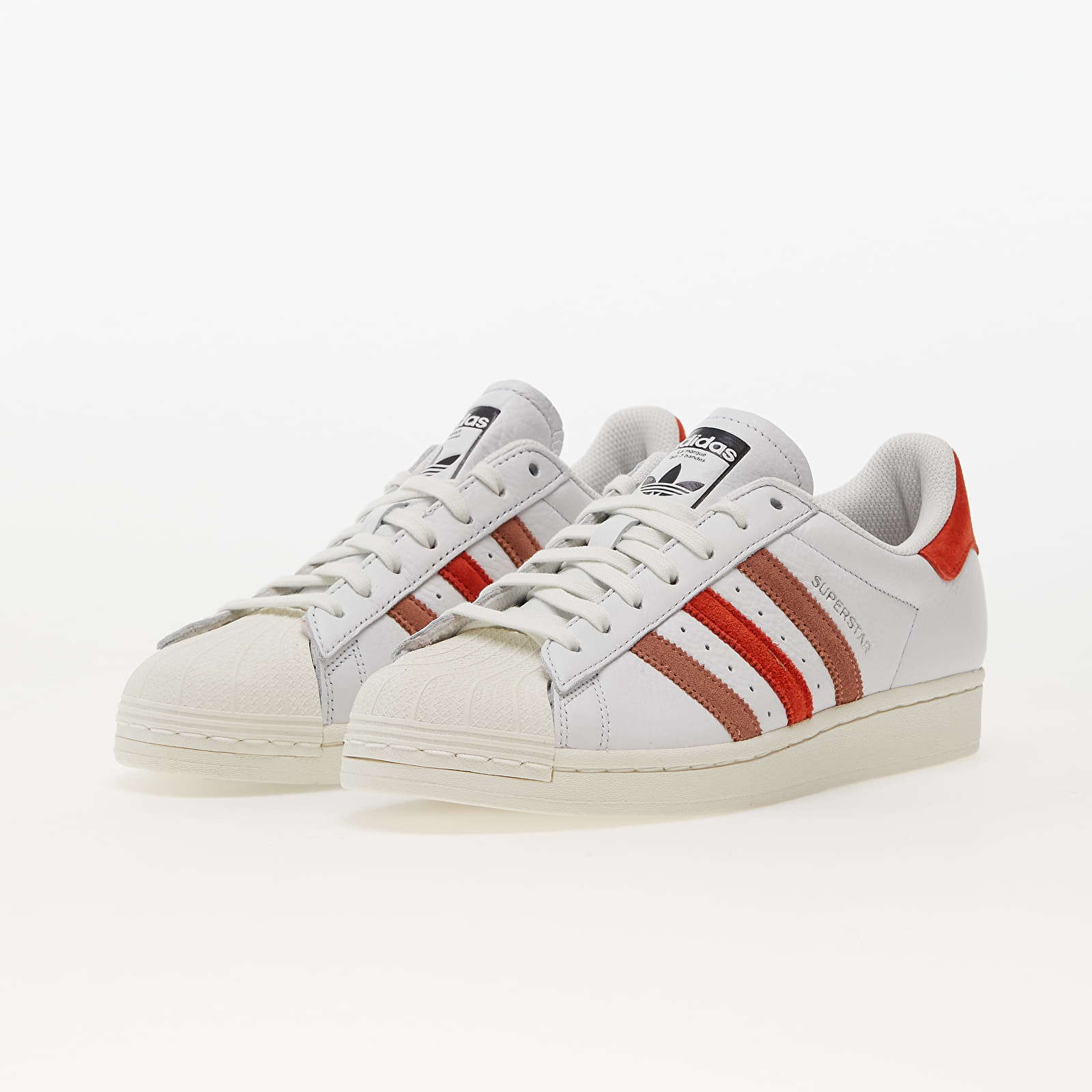 Adidas superstar top ii uomo caffe