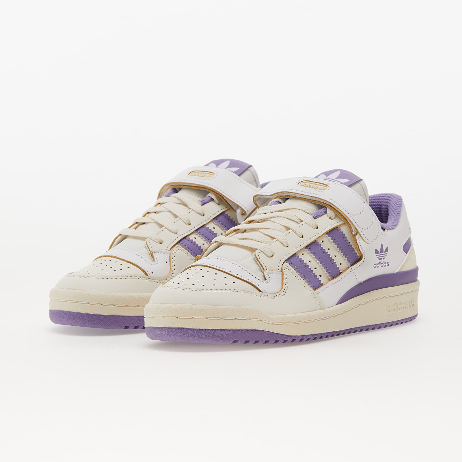 Sko til kvinder adidas Forum 84 Low W Off White/ Off White/ Ftw White