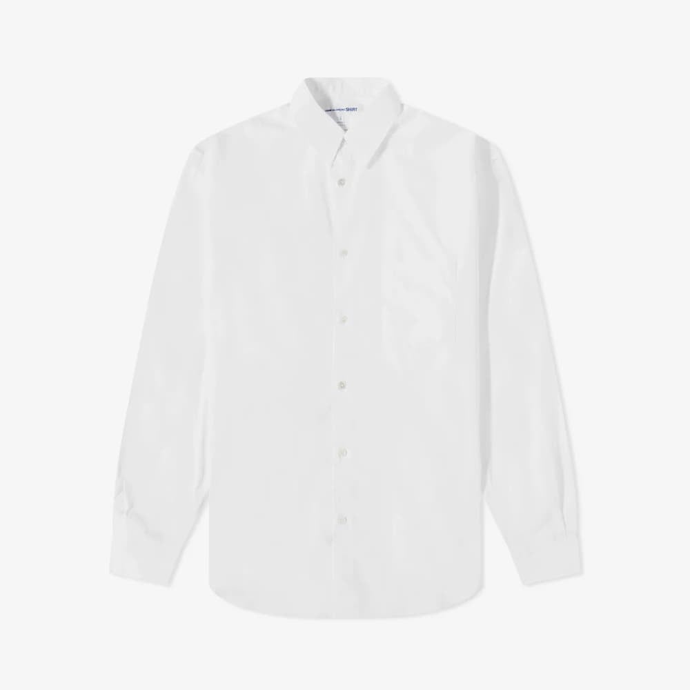 Detské košele Comme des Garçons SHIRT Forever Kids Shirt Woven White