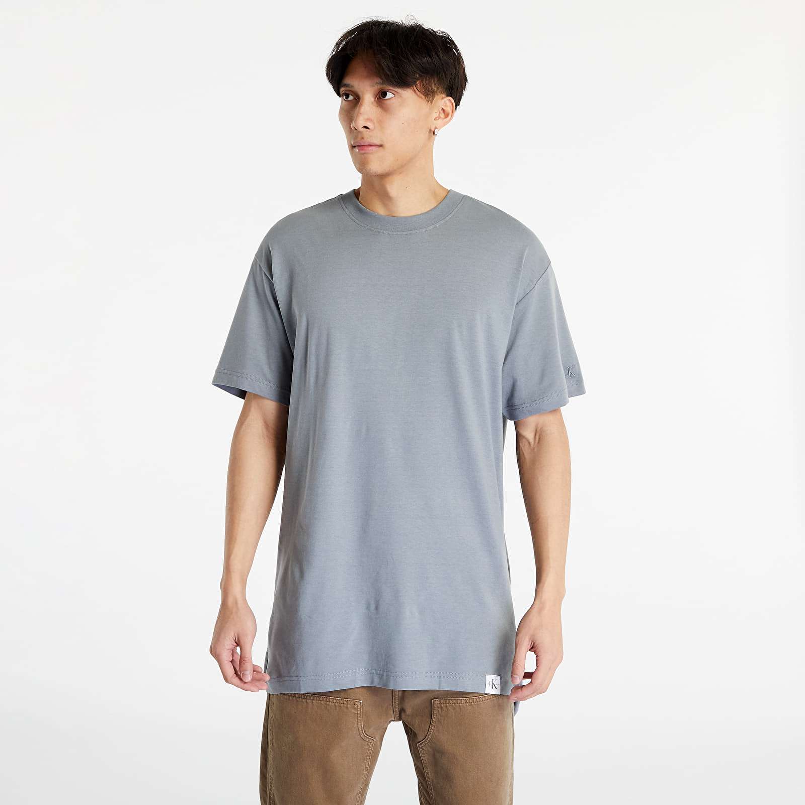 Calvin klein jeans top grey t shirt