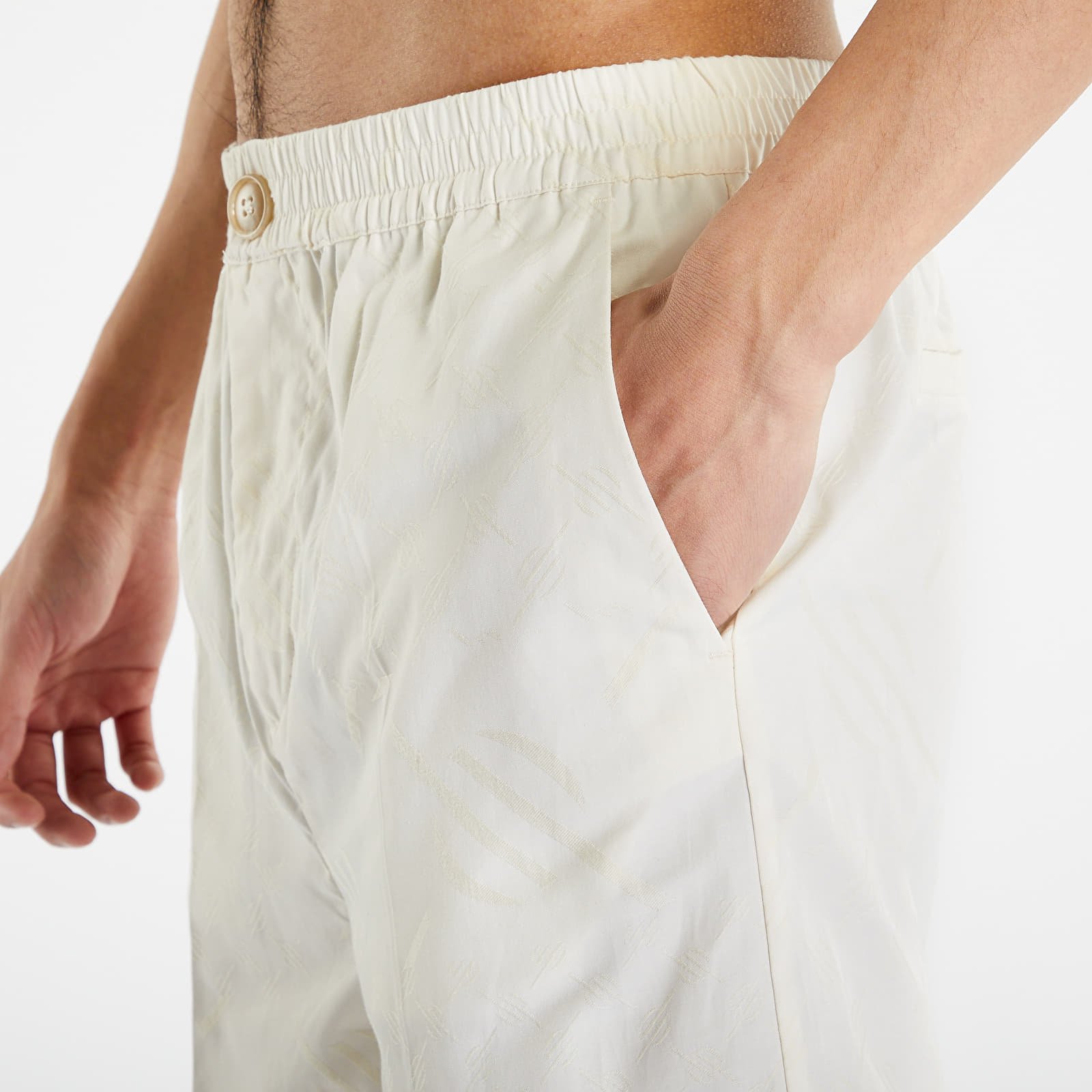 Šortky Daily Paper Piam Shorts Egret White