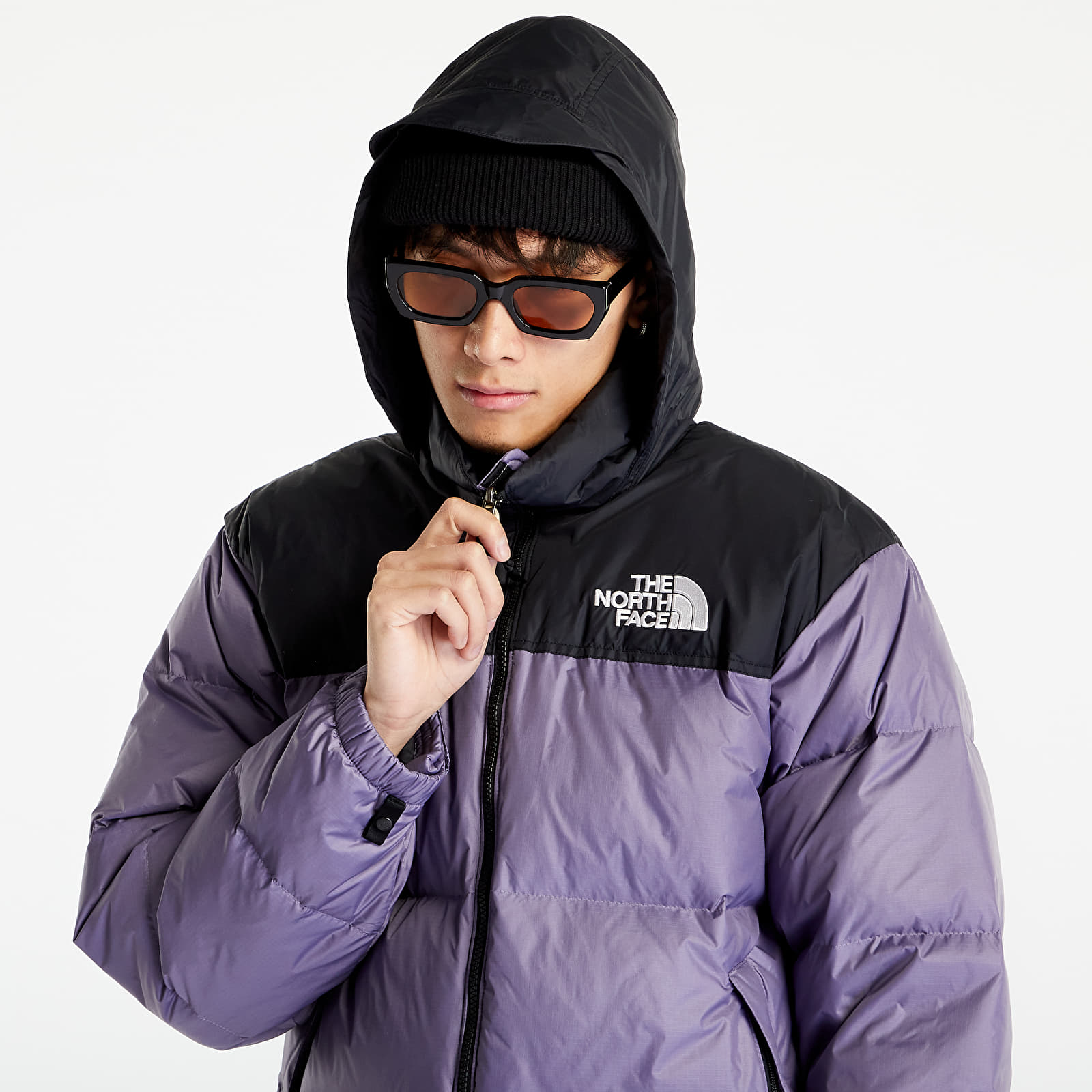 Takit The North Face 1996 Retro Nuptse Jacket Lunar Slate/ TNF Black