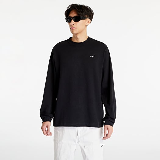 Тениска Nike Solo Swoosh Unisex Long-Sleeve Top Black/ White