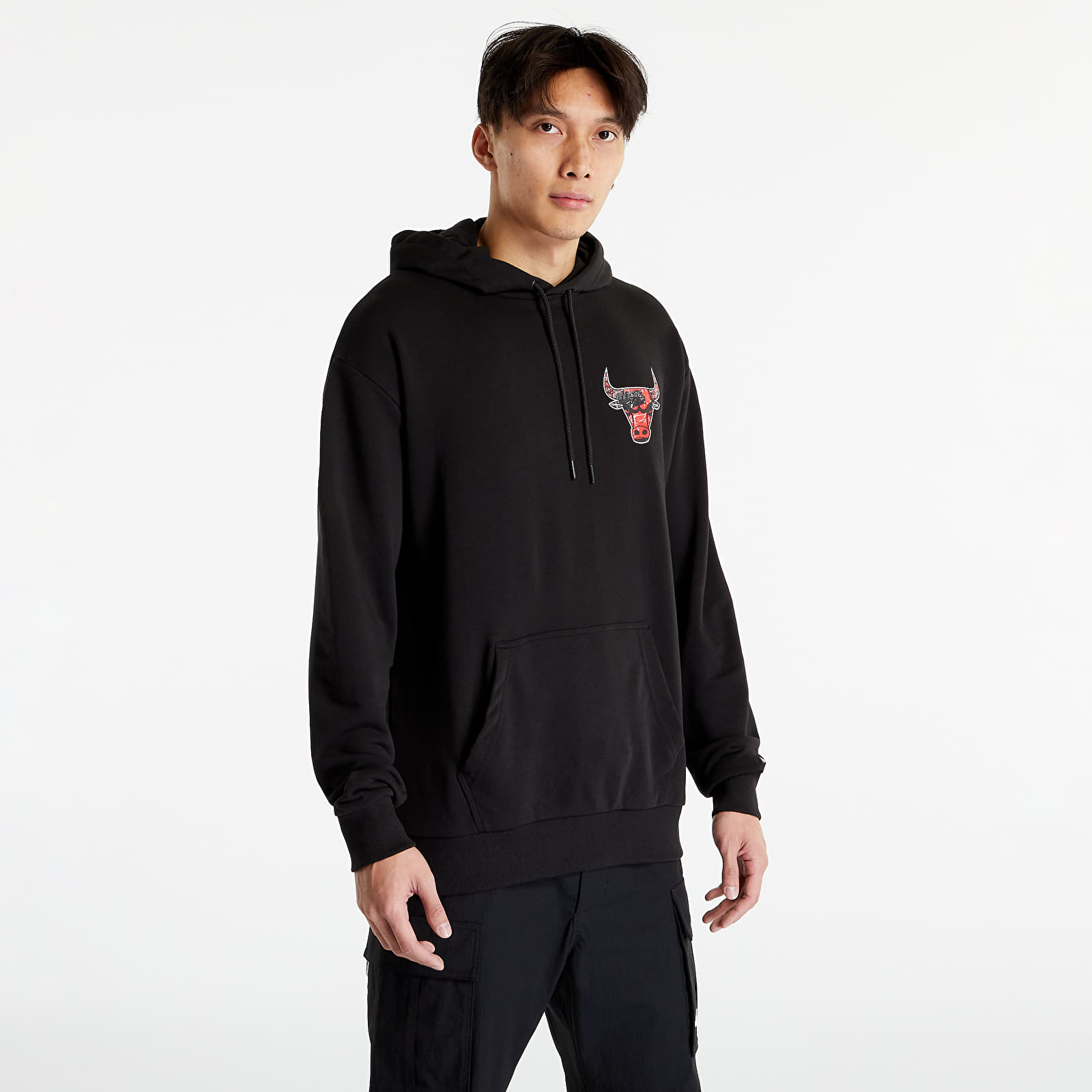 New era bulls 2025 hoodie
