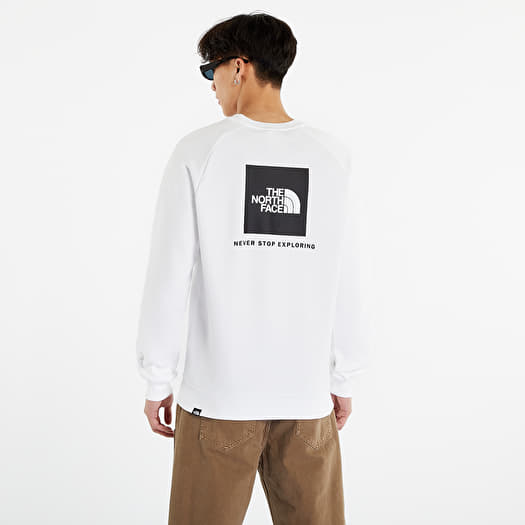 Hoodies and sweatshirts The North Face Raglan RedBox Crew TNF White Footshop