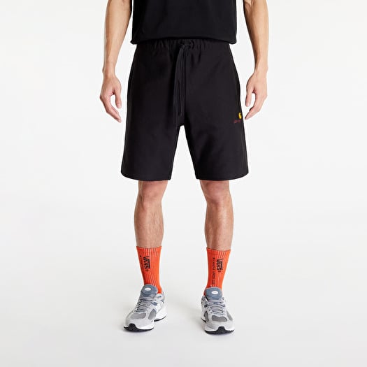 Šortky Carhartt WIP American Script Sweat Short Black