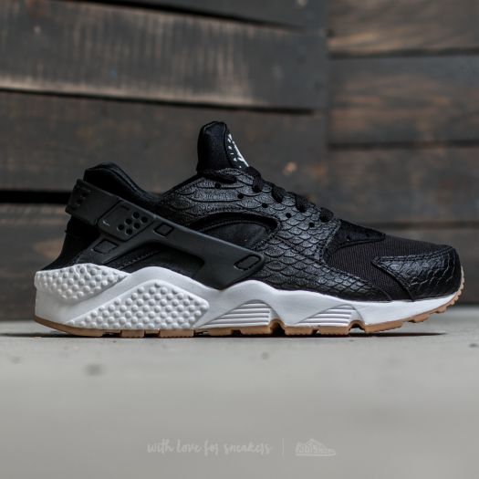 Damen Sneaker und Schuhe Nike W Air Huarache Run SE Black Black Gum Yellow White Footshop