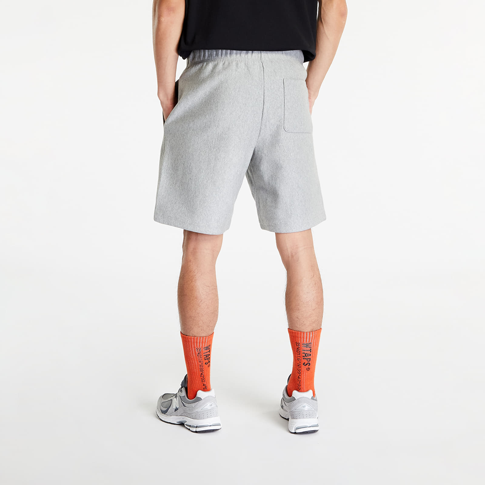 Shorts Carhartt WIP American Script Sweat Short Grey Heather 