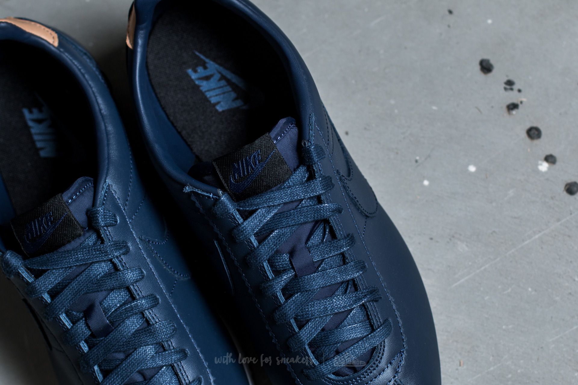 Férfi cipők Nike Classic Cortez Leather SE Midnight Navy/ Midnight Navy