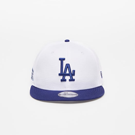 Mütze New Era Los Angels Dodgers Crown Patches 9FIFTY Snapback Cap White/ Dark Blue