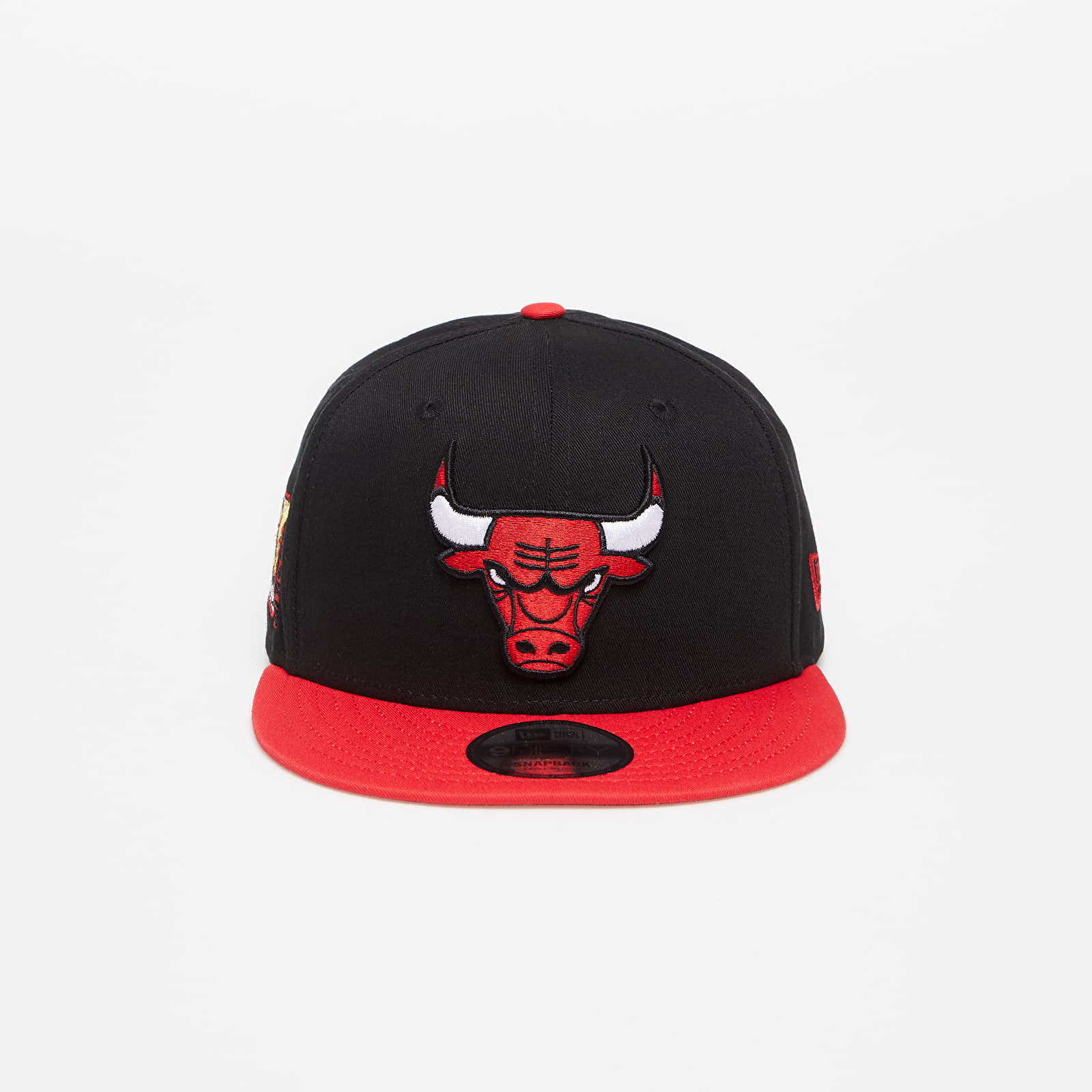 New Era - chicago bulls team patch 9fifty snapback cap black/ red