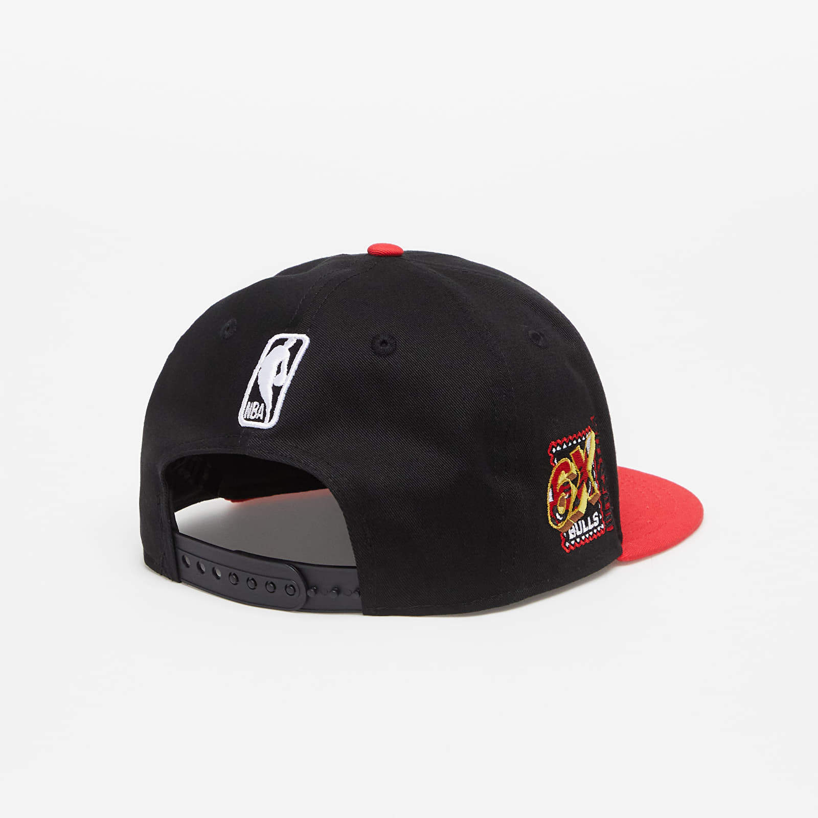 Sapkák New Era Chicago Bulls Team Patch 9FIFTY Snapback Cap Black/ Red