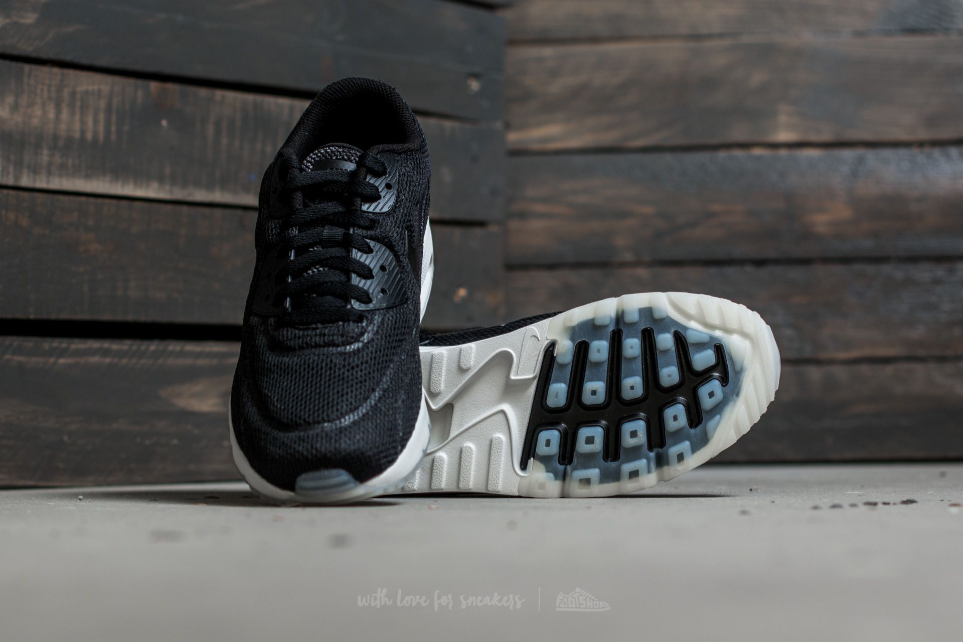 Herren Sneaker und Schuhe Nike Air Max 90 Ultra 2.0 BR Black Black Summit White Footshop