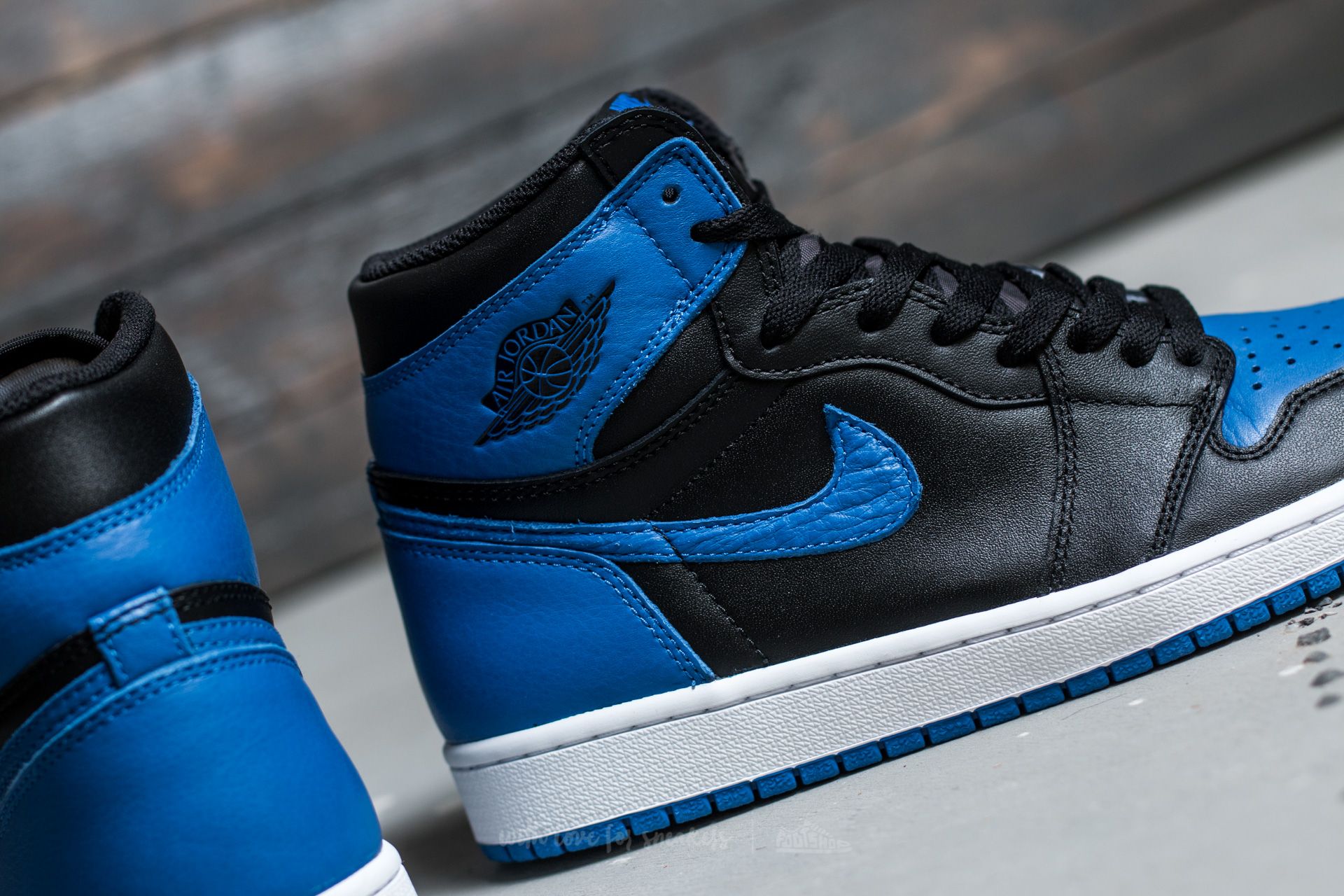 Miesten kengät Air Jordan 1 Retro High OG Black/ Royal-White