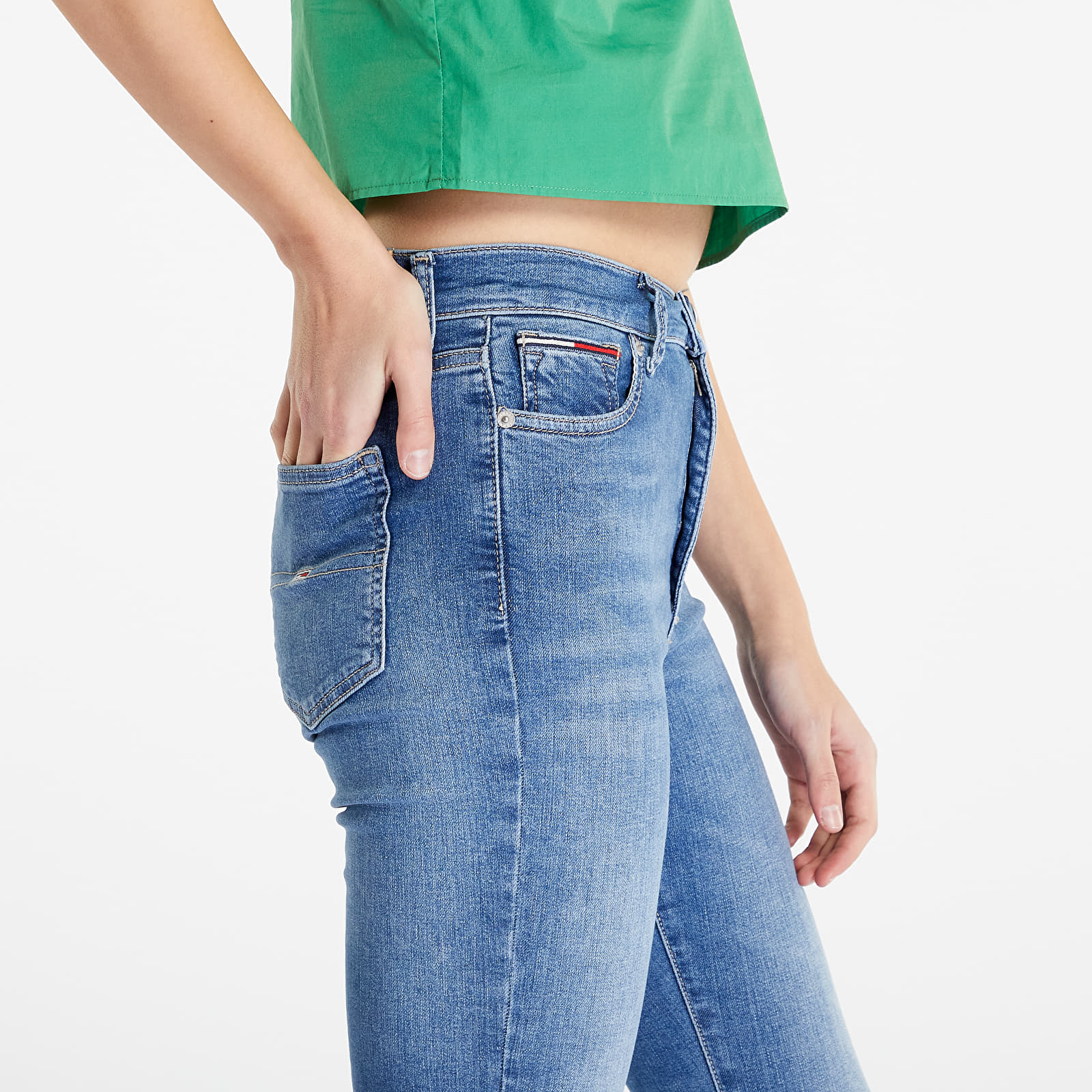 Jeans Tommy Jeans Sylvia High Rise Super Skinny Jeans Denim Light
