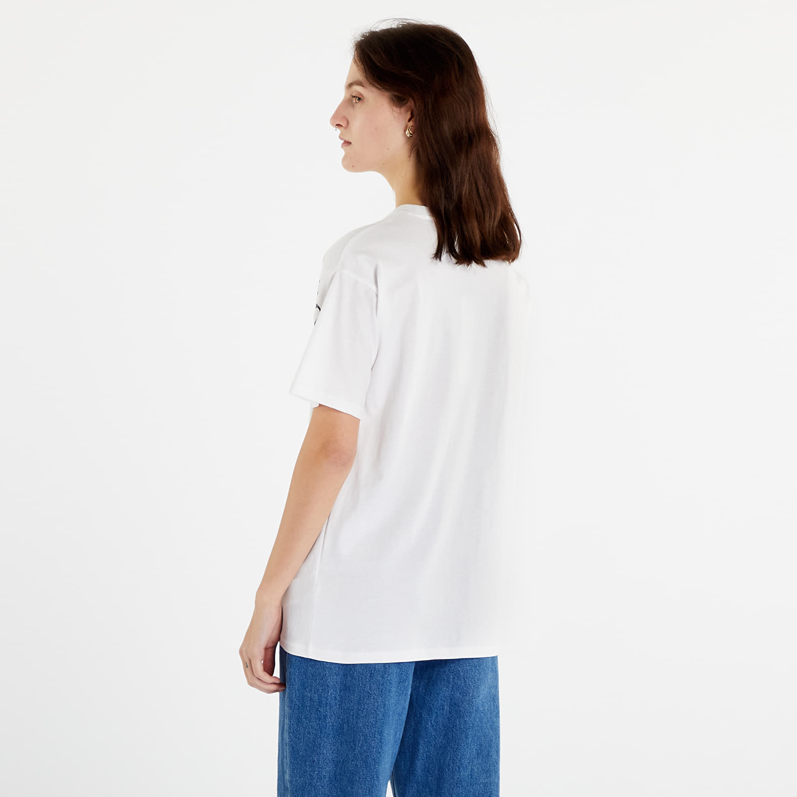 Marškinėliai Tommy Jeans Oversized Archive 1 Short Sleeve T-Shirt White