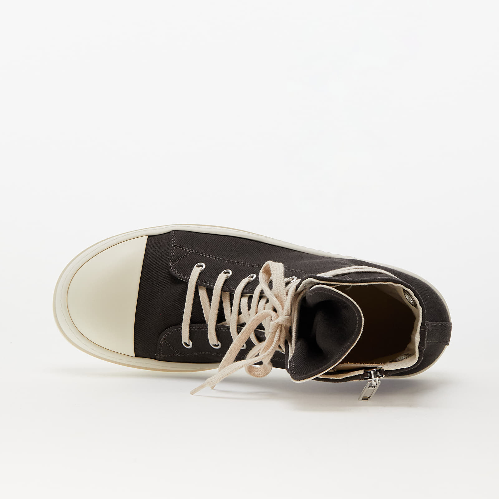 Herren Sneaker und Schuhe Rick Owens Denim Shoes - Sneaks Dark Dust/ Milk/ Milk