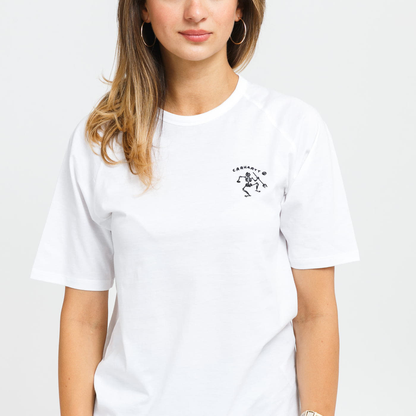 T-shirts Carhartt WIP W' S/S Misfortune Tee White