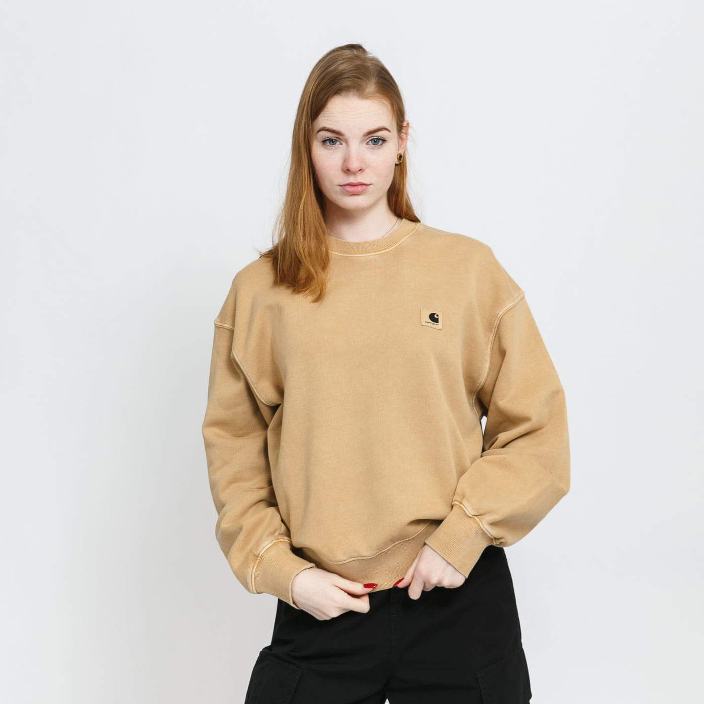 Tinted tan champion sales sweatshirt