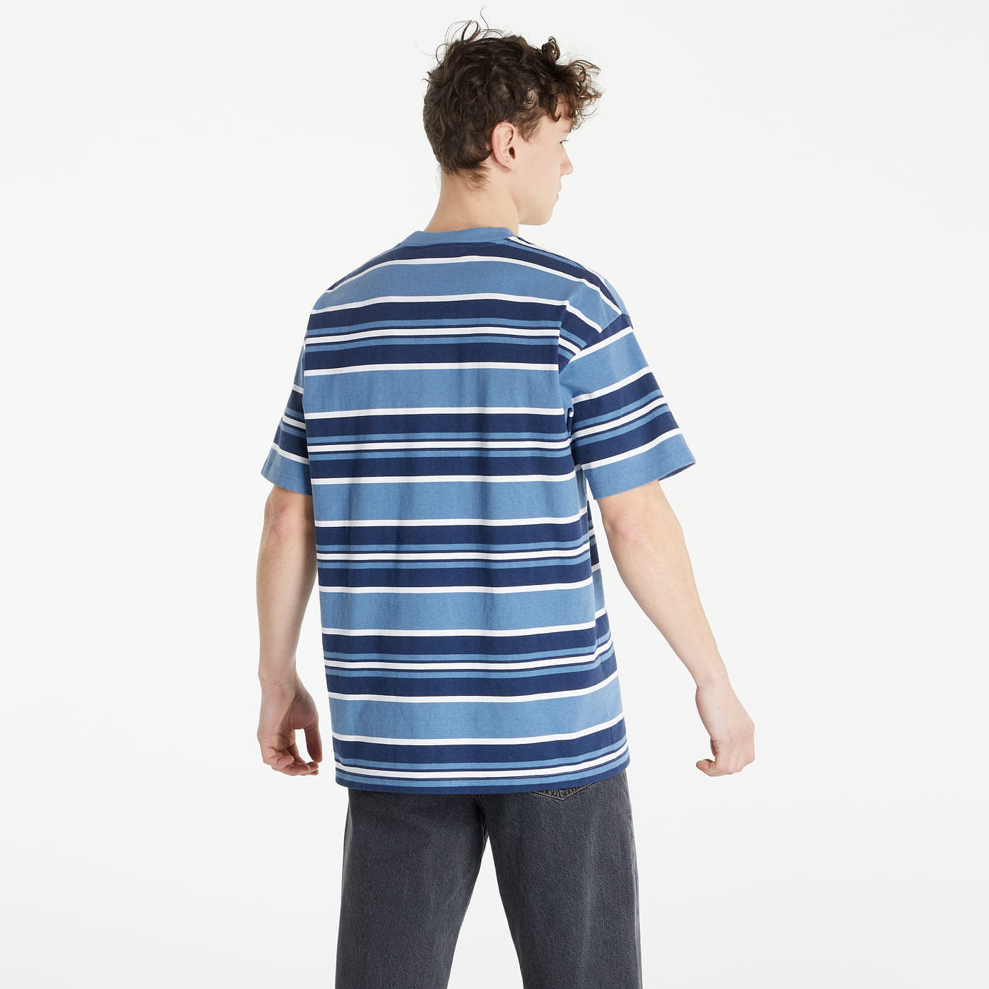 Тениски Carhartt WIP S/S Corfield T-Shirt Blue