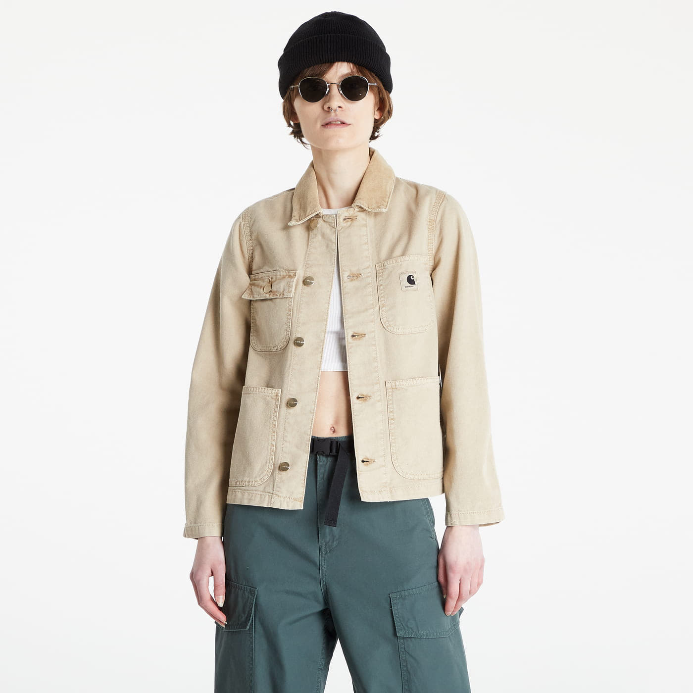 Jassen Carhartt WIP W' Michigan Jacket Dusty H Brown Faded
