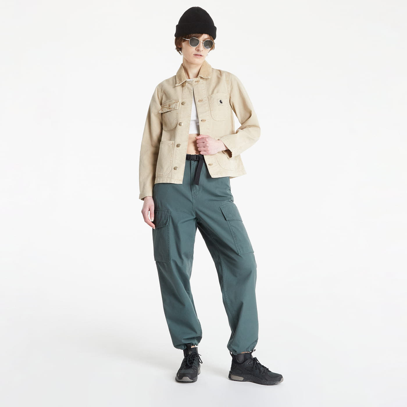 Jassen Carhartt WIP W' Michigan Jacket Dusty H Brown Faded