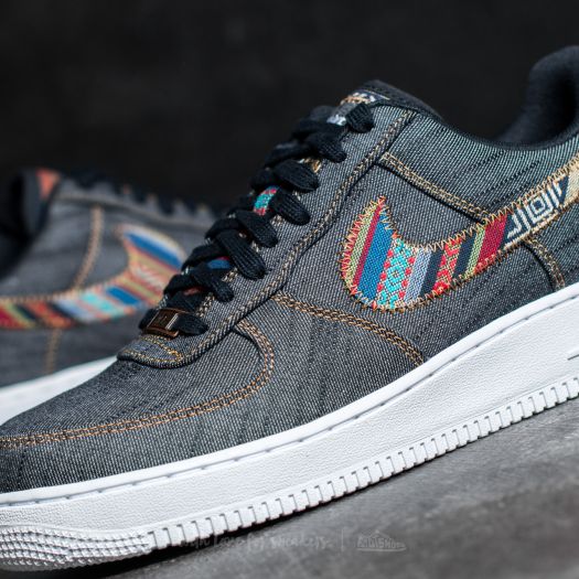 Men s shoes Nike Air Force 1 07 LV8 Dark Obsidian White Footshop