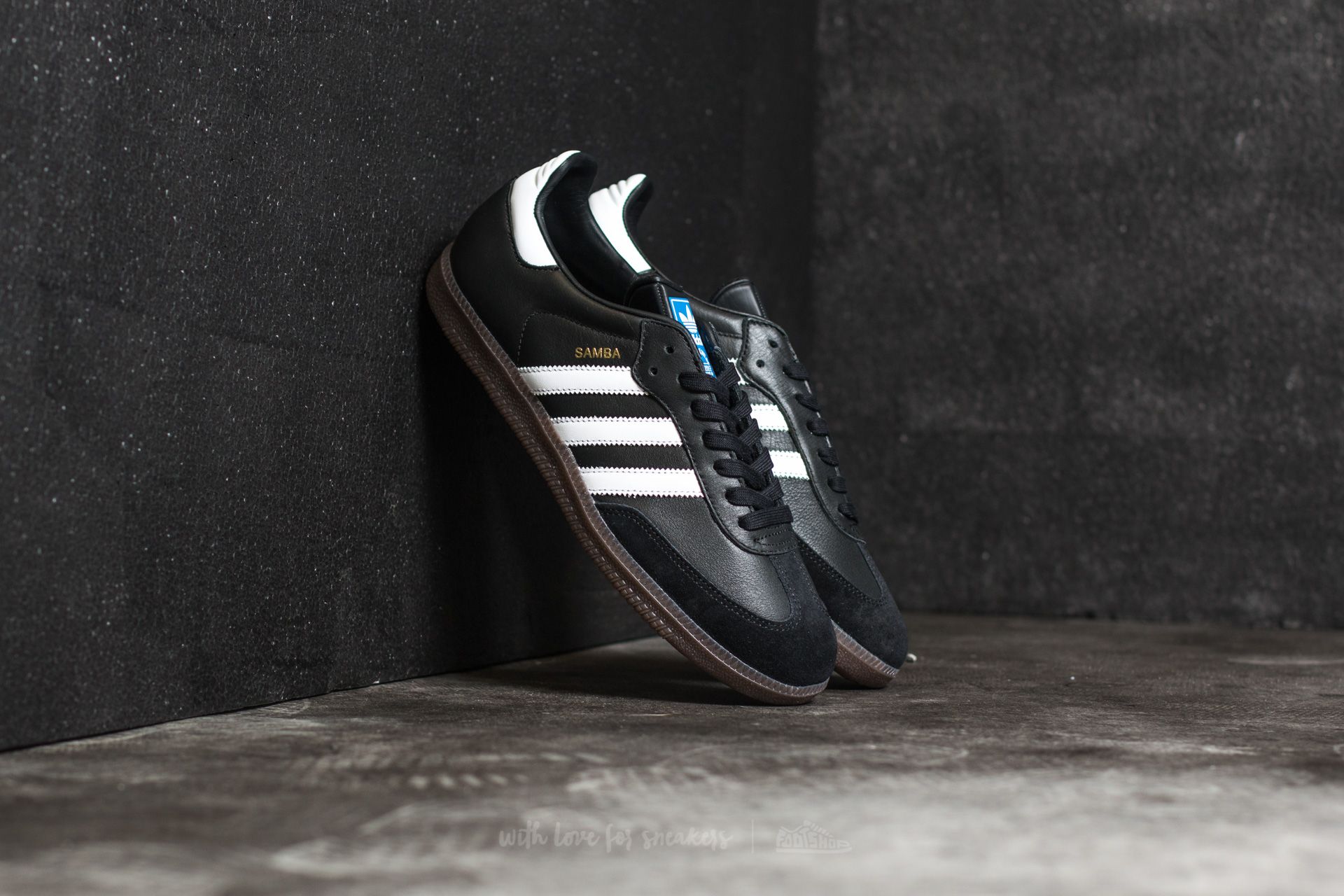 Herren Sneaker und Schuhe adidas Samba OG Core Black/ Ftw White/ Gum