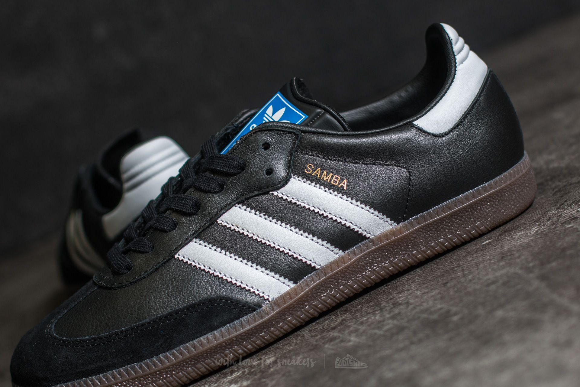Herren Sneaker und Schuhe adidas Samba OG Core Black/ Ftw White/ Gum