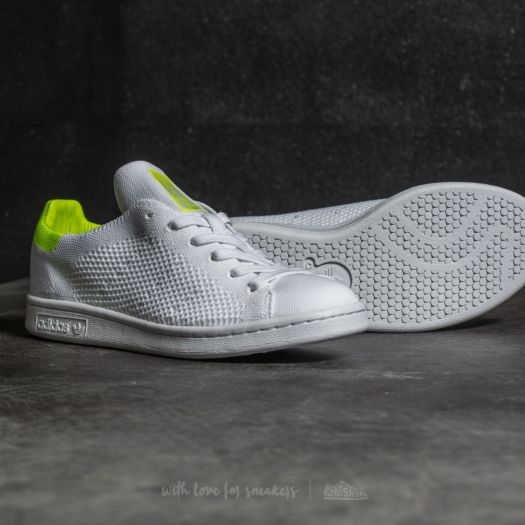 Women s shoes adidas W Stan Smith Primeknit Ftw White Ftw White Solar Yellow Footshop