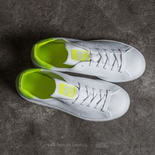 Adidas stan hotsell smith primeknit yellow