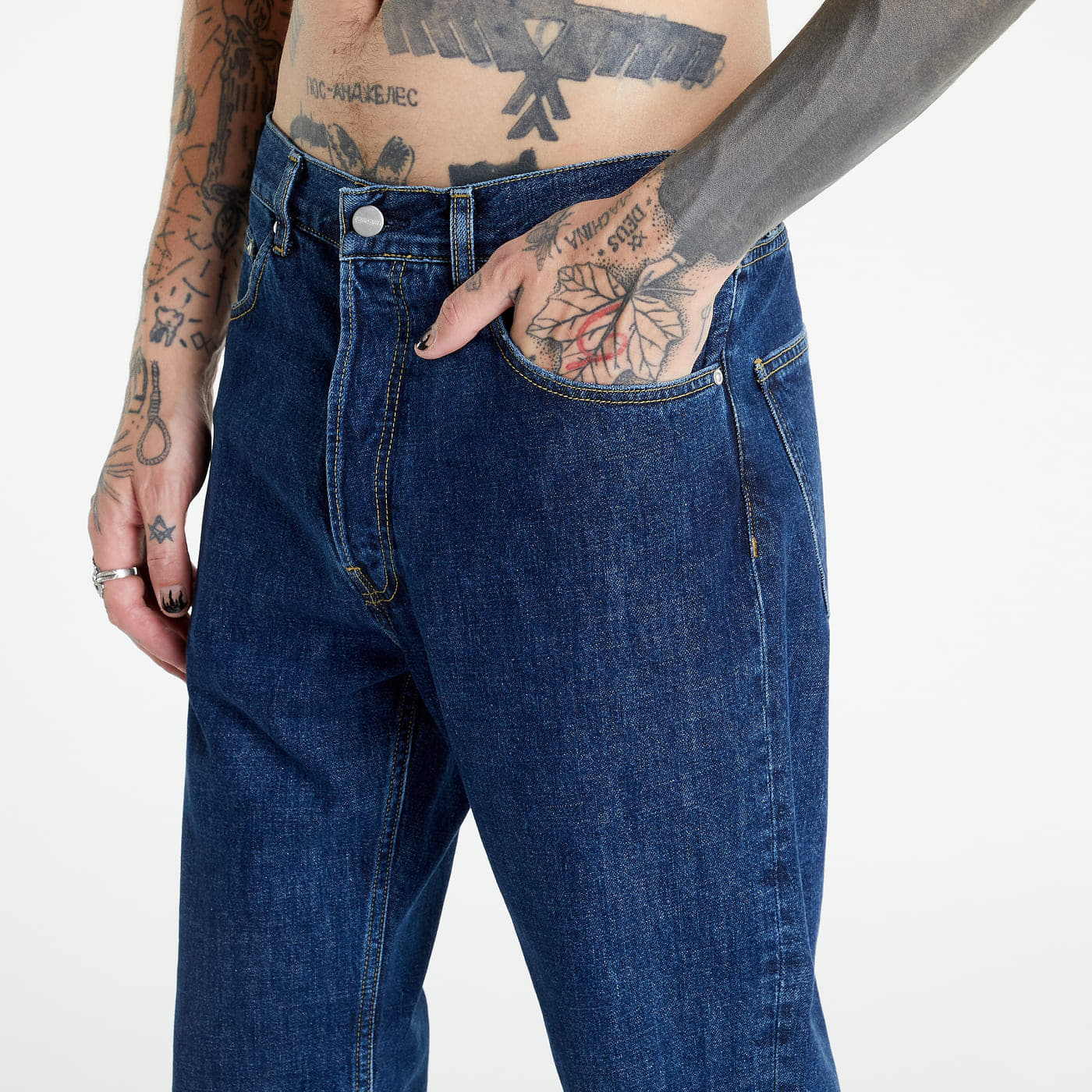 Jeans Carhartt WIP Nolan Pant Stone Washed Blue