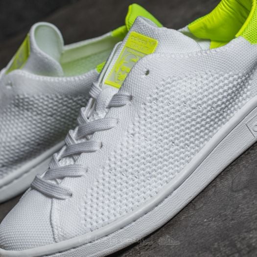 Women s shoes adidas W Stan Smith Primeknit Ftw White Ftw White Solar Yellow Footshop