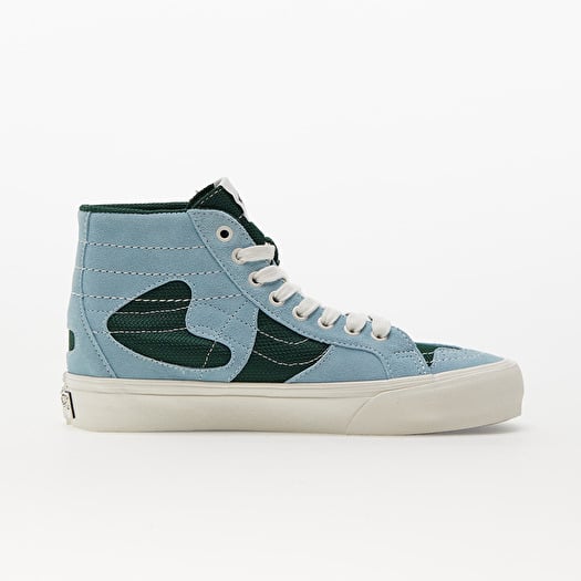 Men s shoes Vans Vault SK8 Hi WP VR3 LX Mesh Suede Green Footshop