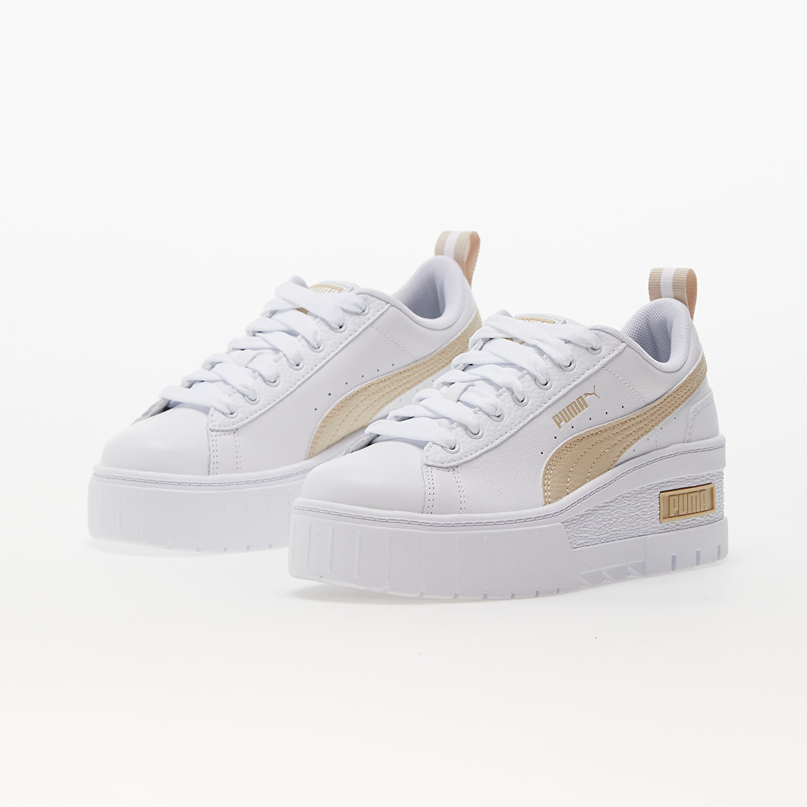 Zapatillas mujer Puma Mayze Wedge Wns Puma White-Granola
