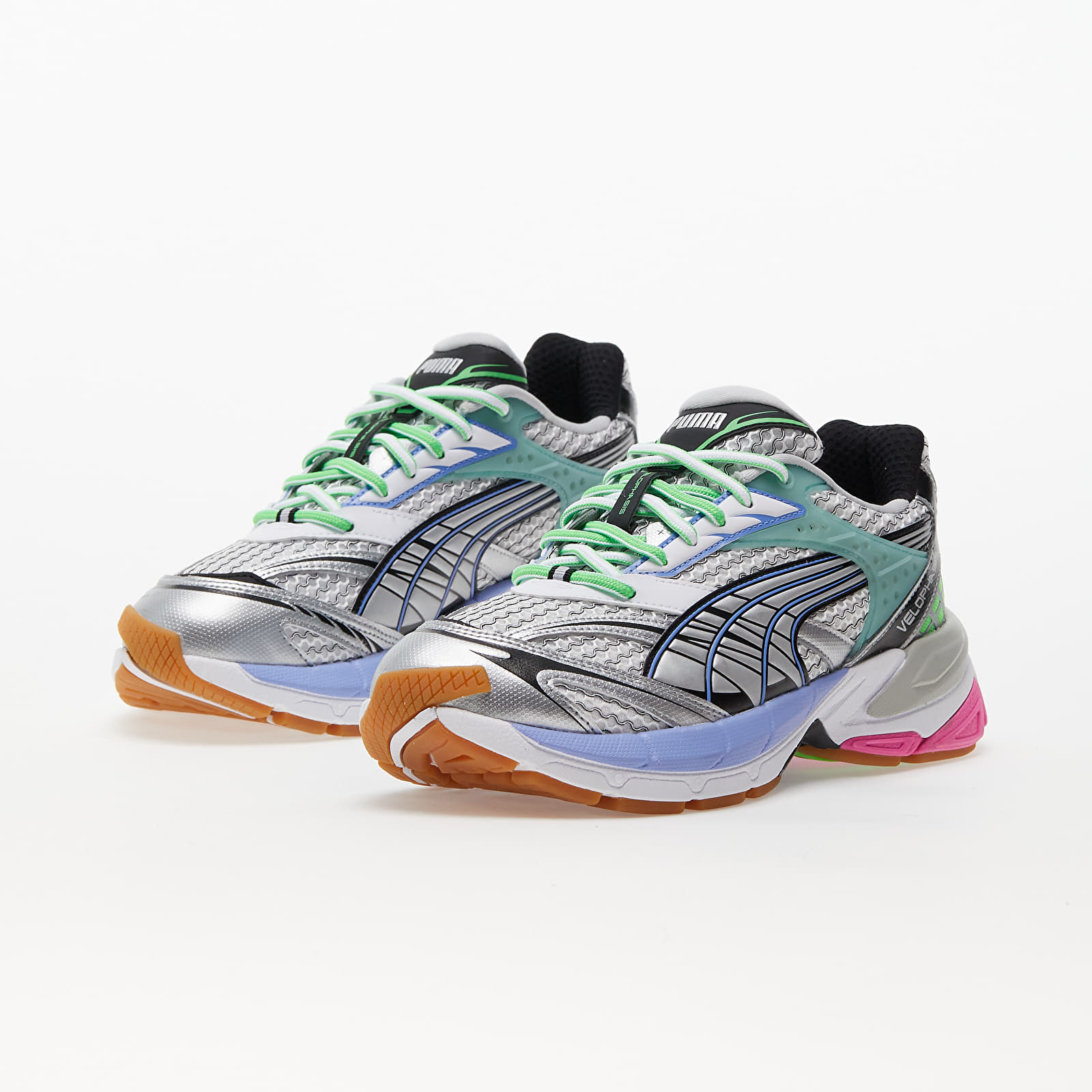 Herren Sneaker und Schuhe Puma Velophasis Phased Puma Black-Intense Lavender
