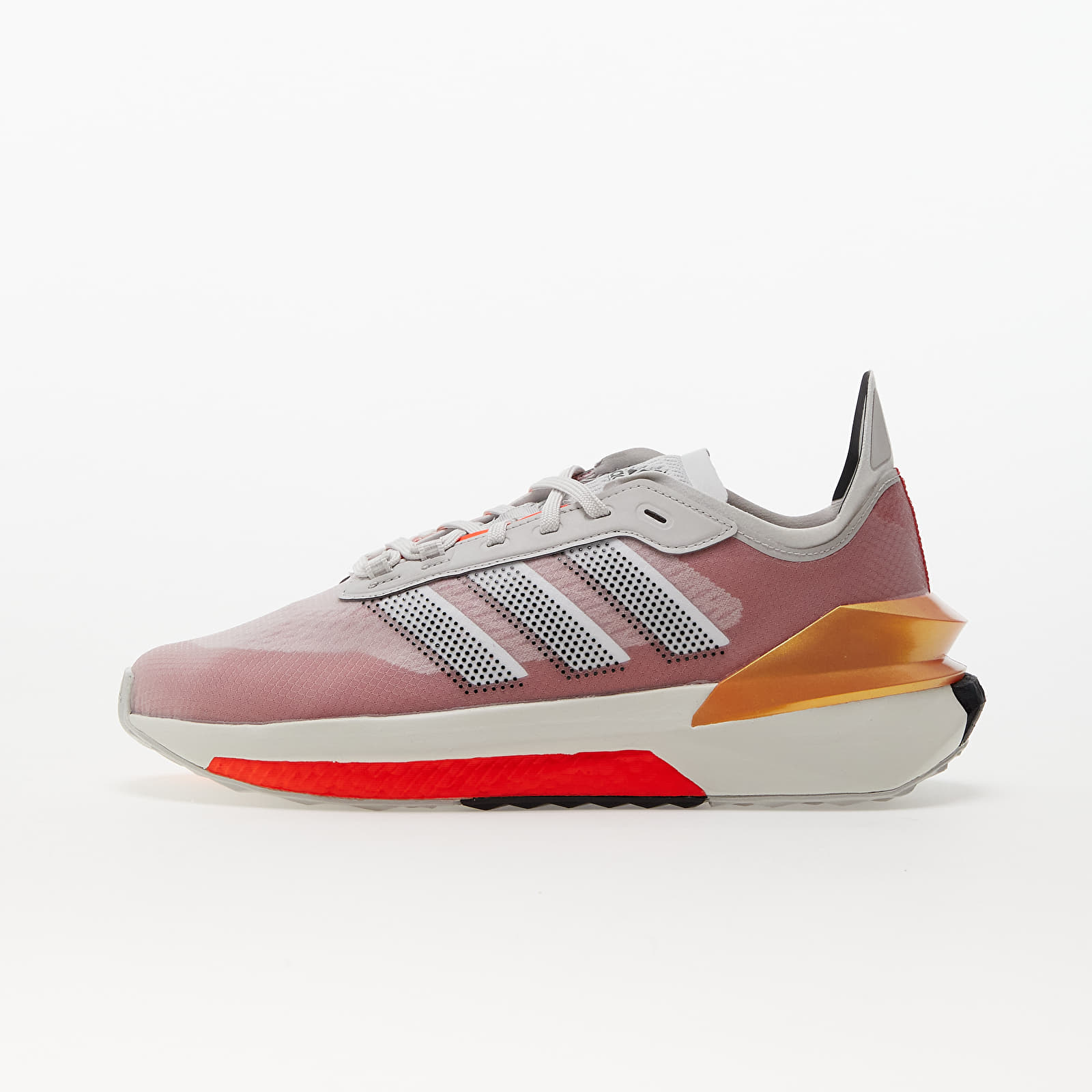 Men's shoes adidas Avryn Grey One/ Ftw White/ Solid Red