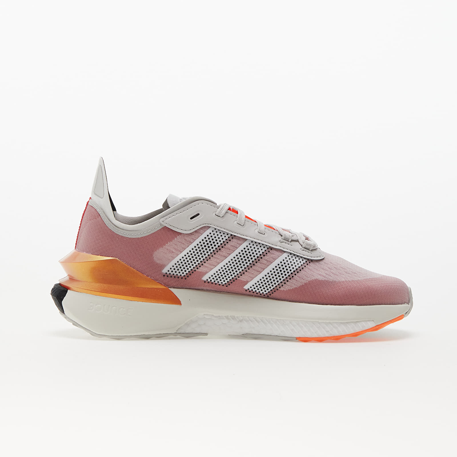 Men's shoes adidas Avryn Grey One/ Ftw White/ Solid Red