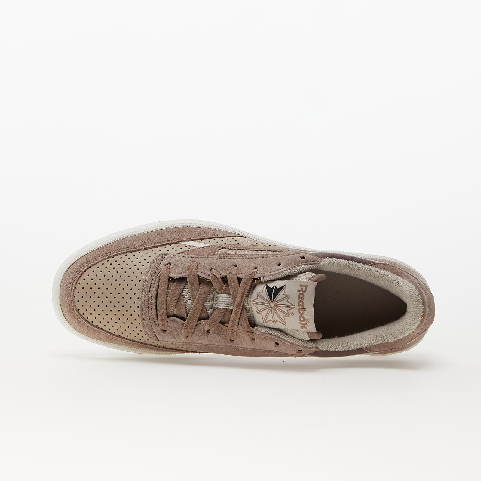Reebok club c shop 85 beige suede