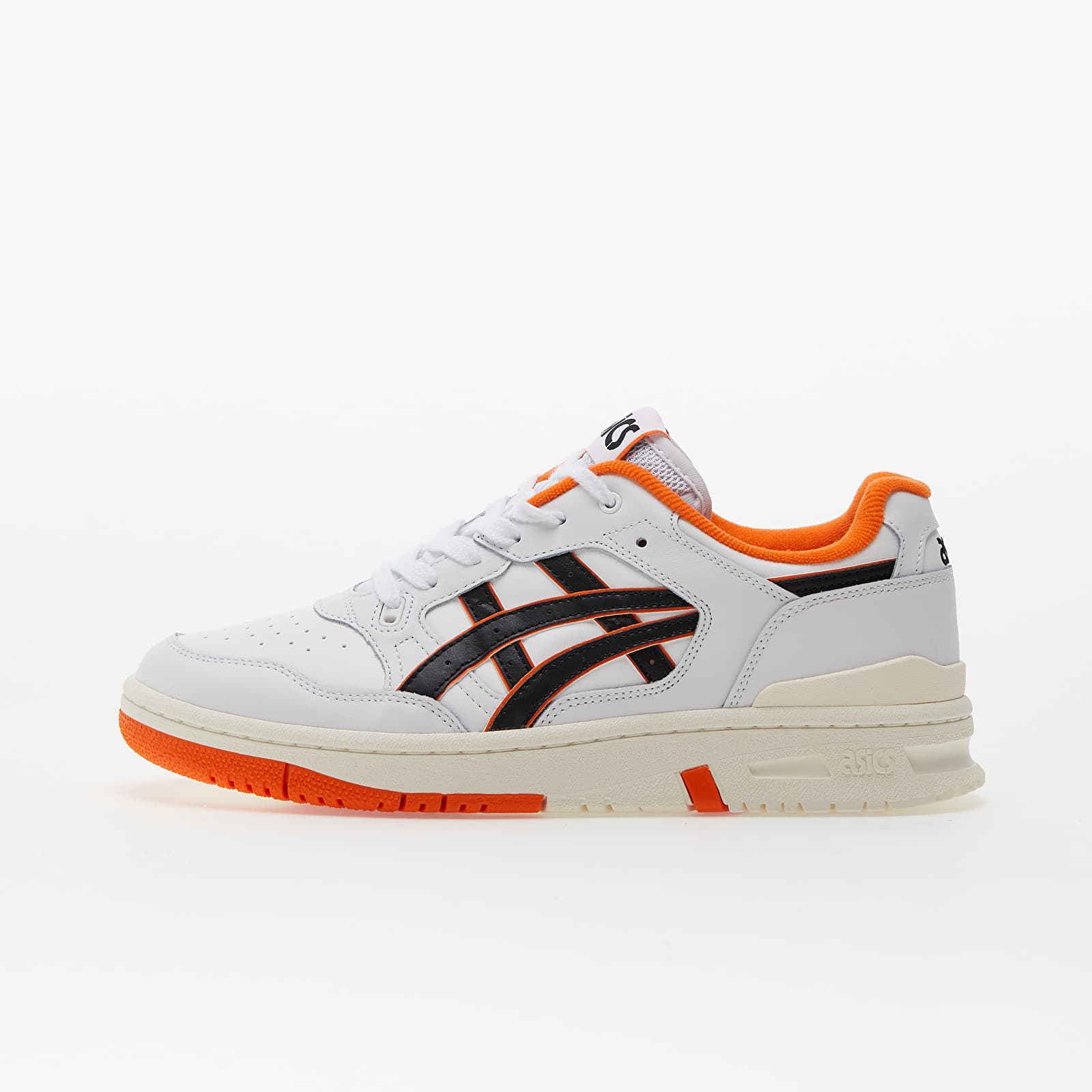 Asics white deals and orange