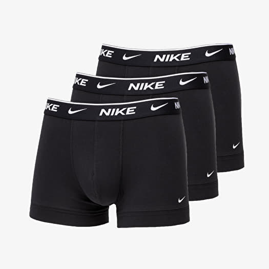 Boxerky Nike Dri-FIT Trunk 3Pack C/O Black