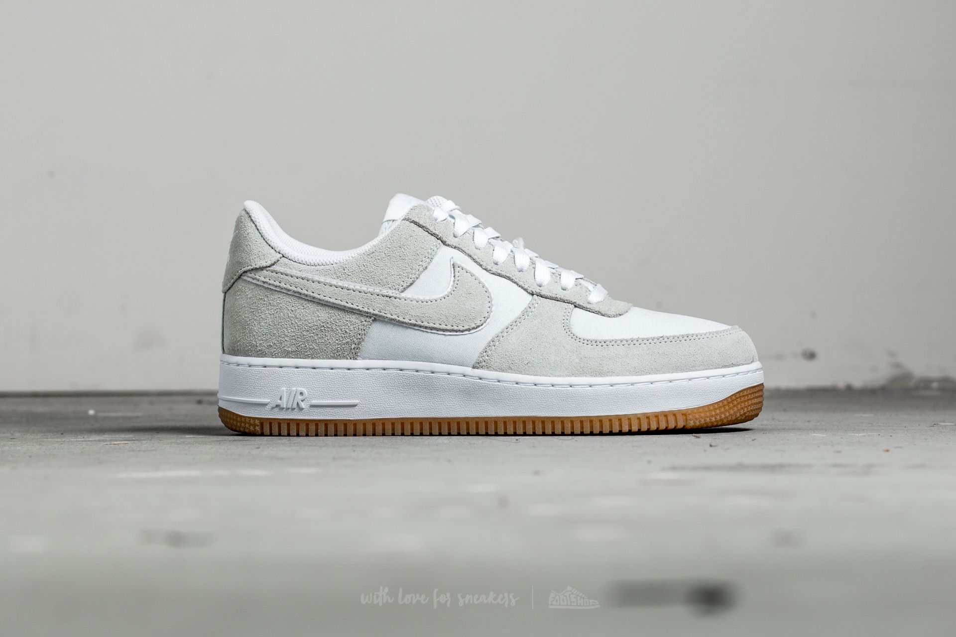 Herren Sneaker und Schuhe Nike Air Force 1 Off White/ Off White-White