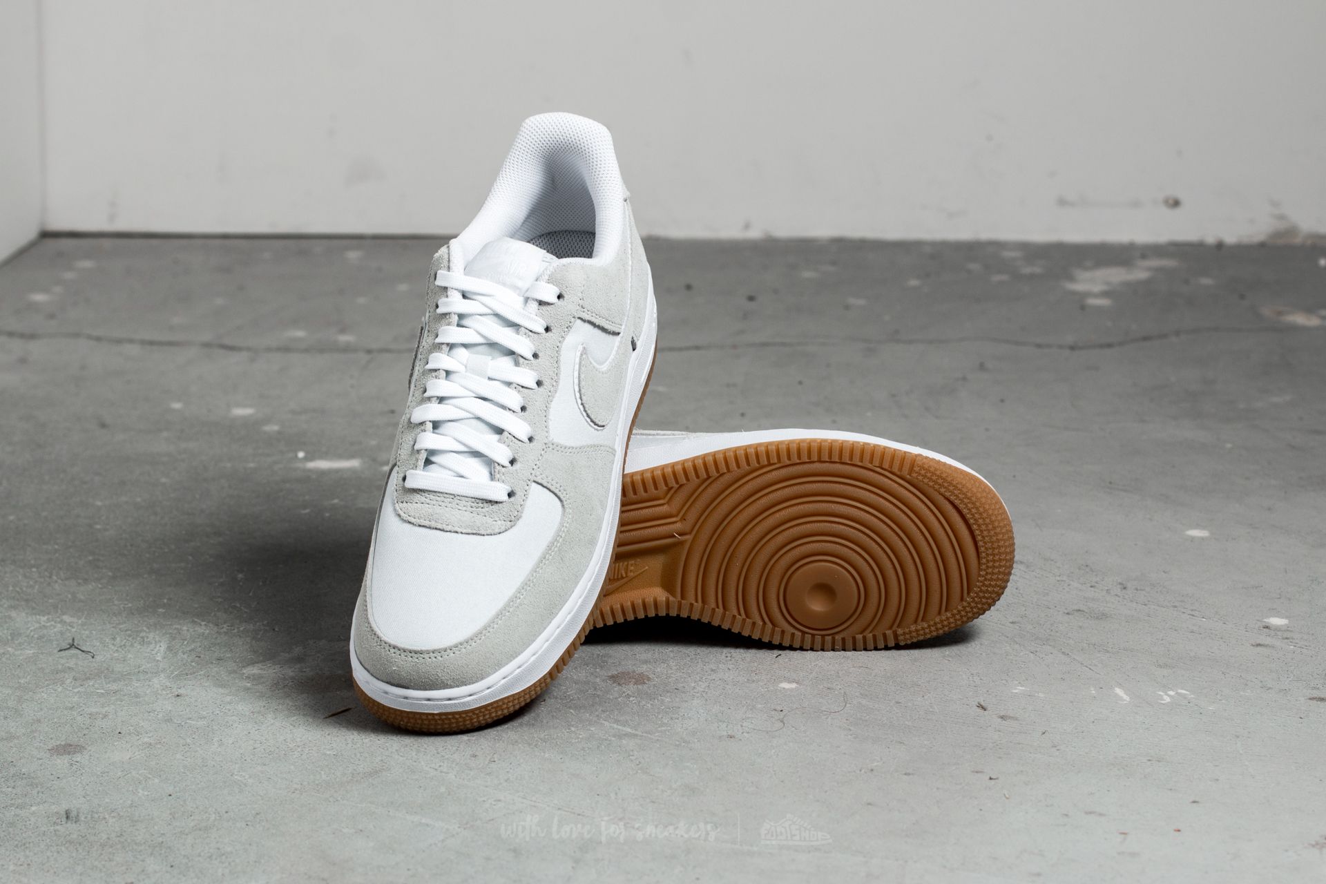 Herren Sneaker und Schuhe Nike Air Force 1 Off White/ Off White-White